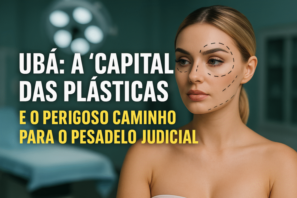 #### 📊 O Cenário Alarmante Revelado pela BBC Segundo investigação da **BBC News Brasil**, pelo menos seis cirurgiões plásticos realizam procedimentos diários na cidade. Dois nomes se destacam negativamente: Maurino Grossi e Júlio Cesar Ferreira, considerados pioneiros da especialidade local, acumulam mais de 30 processos cada um na Justiça. **De acordo com a reportagem da BBC News Brasil:** - **Júlio Cesar Ferreira**: cerca de 40 ações judiciais, com 7 condenações em 16 processos julgados, 4 processos extintos e 5 julgados improcedentes - **Maurino Grossi**: aproximadamente 40 processos, com 5 condenações em 28 casos sentenciados, 2 considerados improcedentes e 21 extintos por acordo ou desistência *Fonte: BBC News Brasil - "Ubá: o que está por trás da 'capital das plásticas'" (2025)*